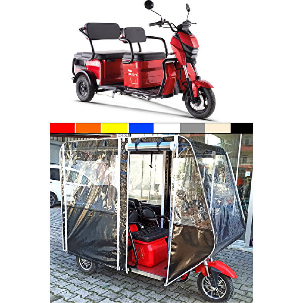Güven Tente Kuba Motor Optimus 3 Tekerlekli Elektrikli Motosiklet Kışlık Tente Motorsiklet Brandaları Fiyatı