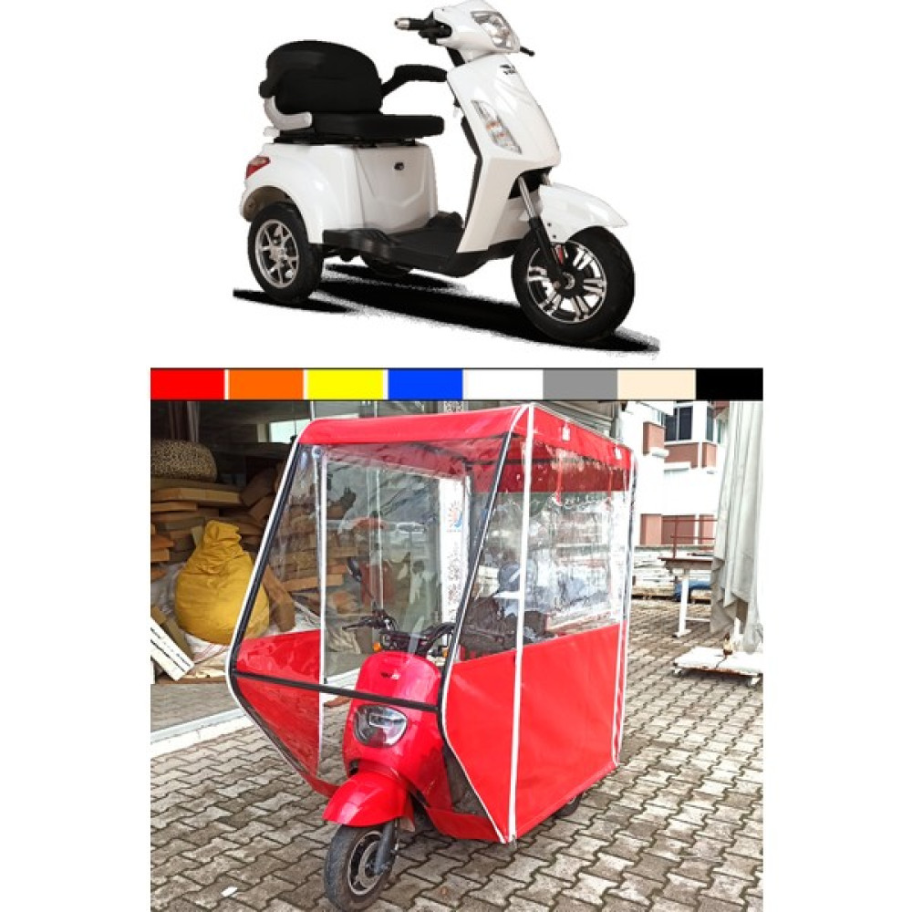 Güven Tente Volta Vm4 Elektrikli 3 Tekerlekli Moped Kışlık Tente Motorsiklet Brandaları Fiyatı