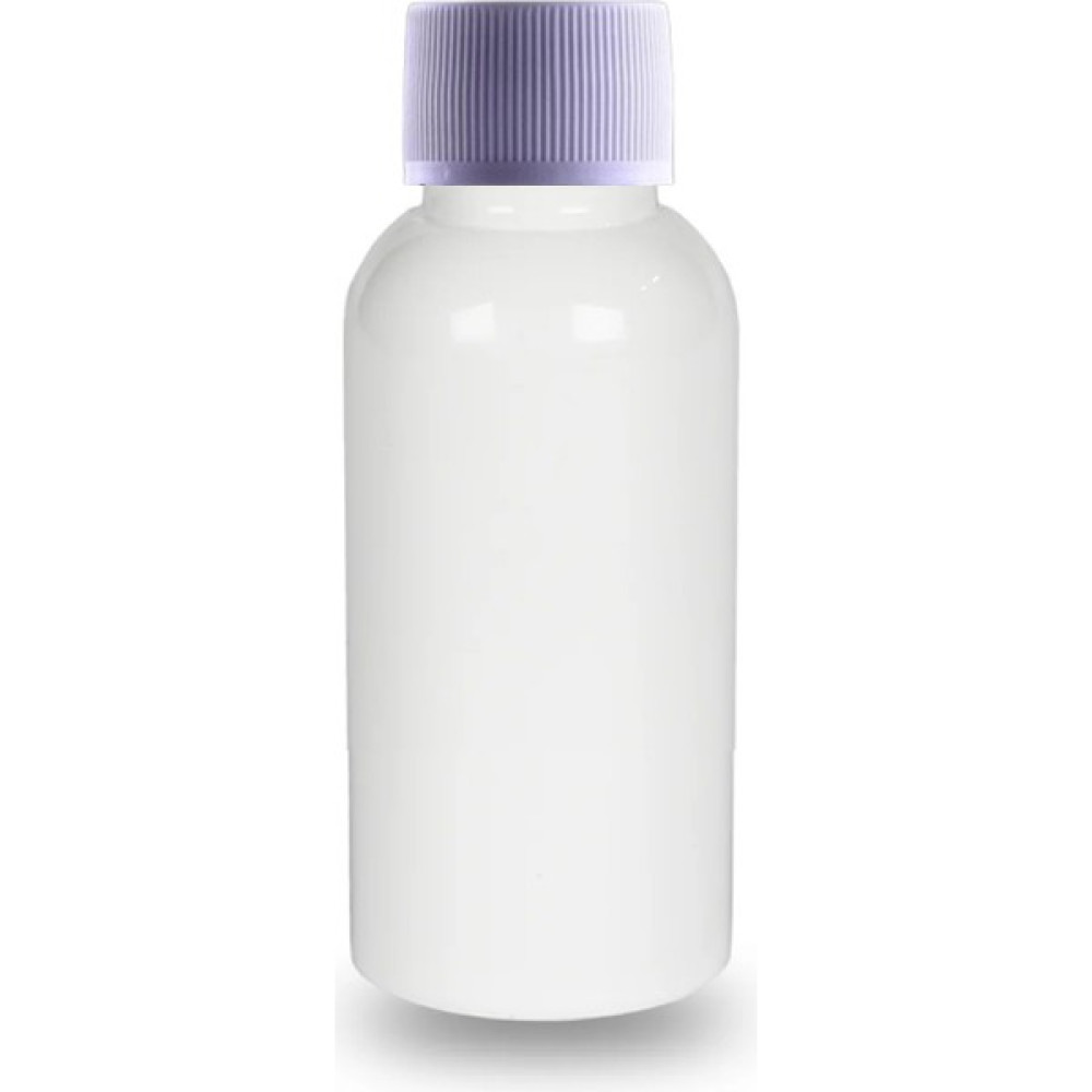 Güvenç Ambalaj 100 Adet - 100ML Plastik Beyaz Oval Boyunlu Şişe, Boş Düz Beyaz Kapaklı Pet Şişe Hijyen ve Temizlik Fiyatı