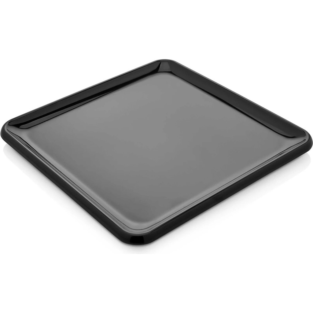 GuvenliPazar 12 Adet Kare Melamin Tatlı Servis Sunum Tabağı Makinede Yıkanabilir Mimoza Siyah 18 cm SSD / Solid State Drive Fiyatı