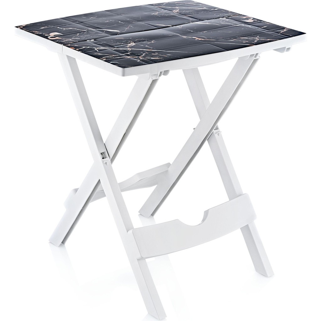 GuvenliPazar Plastik Portatif Katlanır Çok Amaçlı Sehpa Masa Siyah Mermer Desenli 38X44 Y50 cm SSD / Solid State Drive Fiyatı