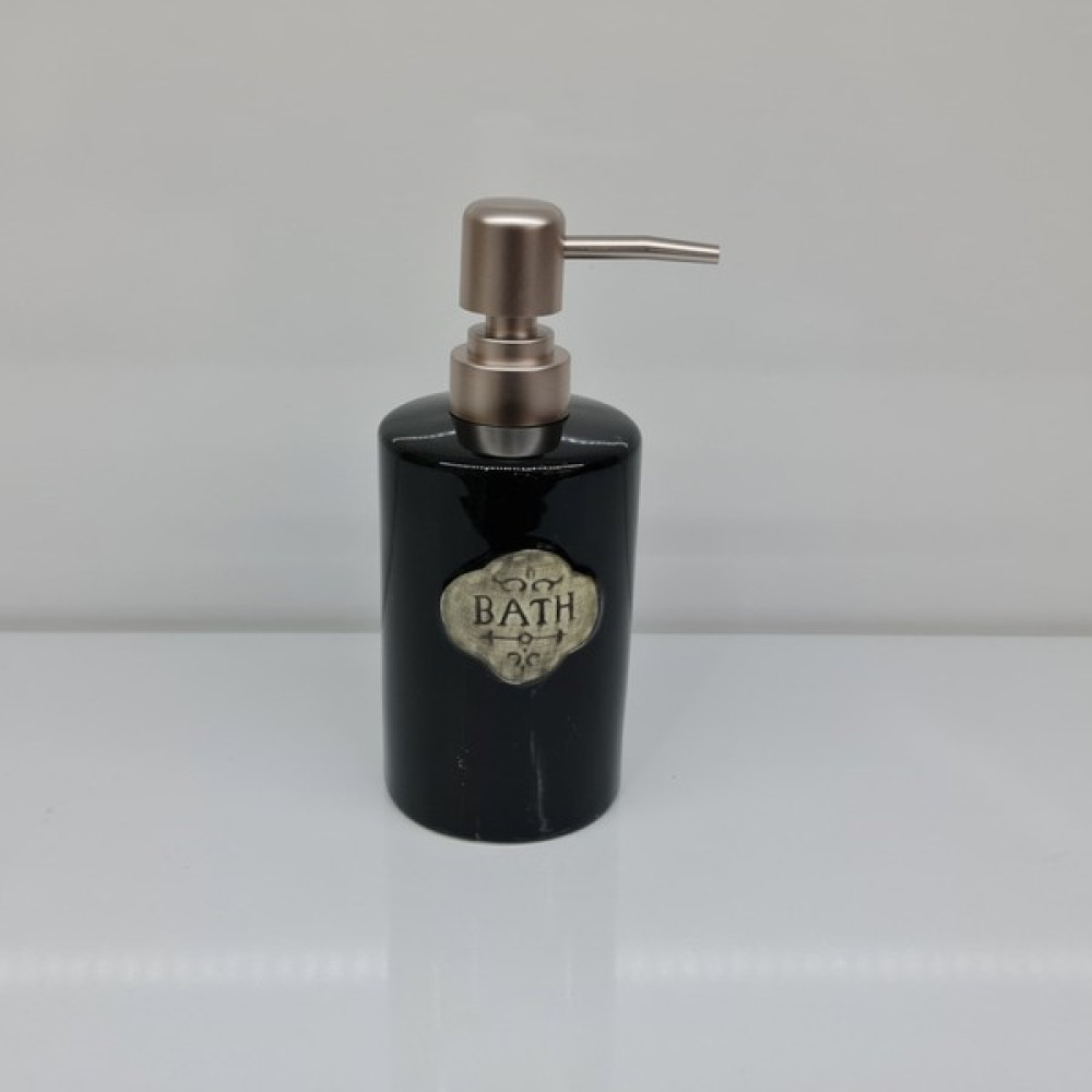 GuvenliPazar Porselen Sıvı Sabunluk Deterjanlık Siyah 220 ml Sabunluk Fiyatı