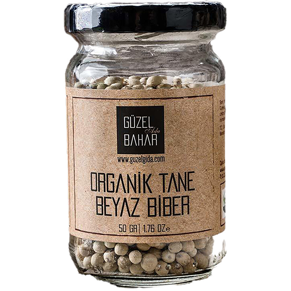 Güzel Ada Gıda Organik Beyazbiber 50 Gr Organik Ürünler Fiyatı