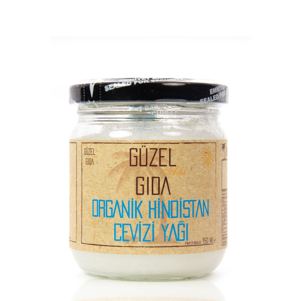 Güzel Ada Gıda Organik Hindistan Cevizi Yağı 150 Ml (soğuk Sıkım) Temel Gıda Fiyatı