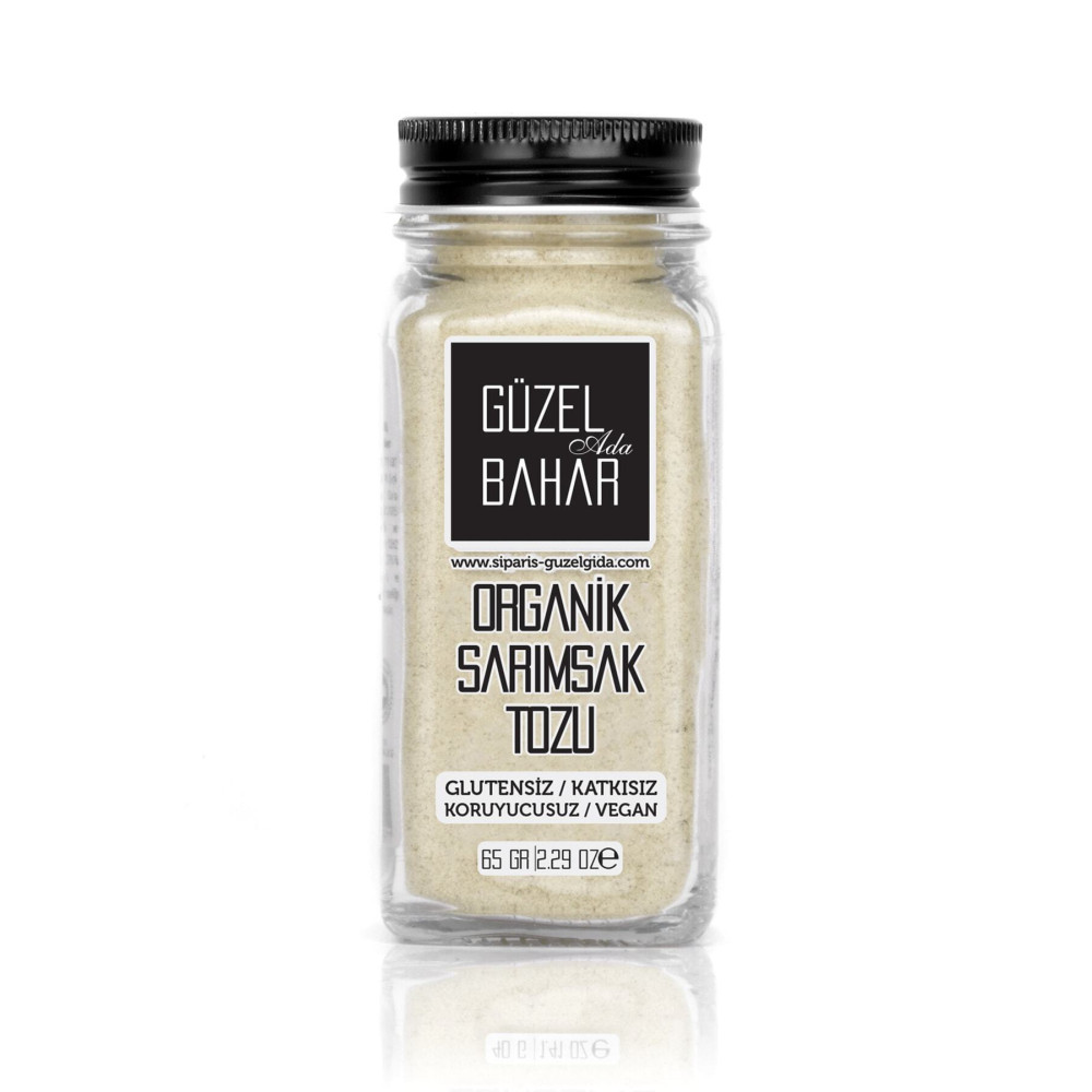 Güzel Ada Gıda Organik Sarımsak Tozu 65 Gr Baharat Fiyatı