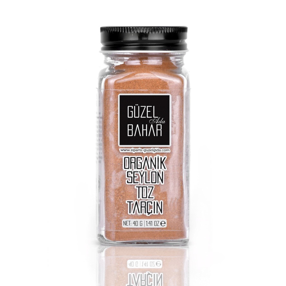 Güzel Ada Gıda Organik Seylon Toz Tarçın 40 Gr Baharat Fiyatı