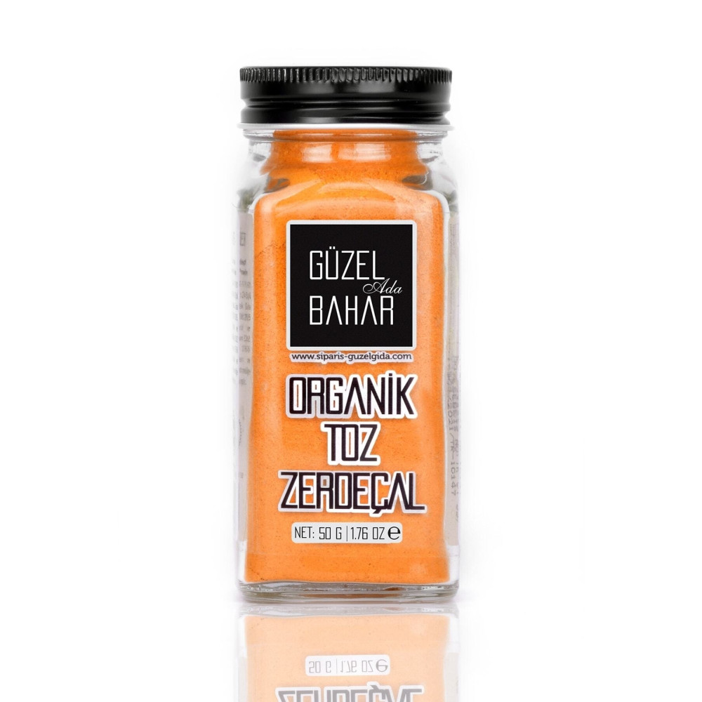 Güzel Ada Gıda Organik Toz Zerdeçal 50 G Baharat Fiyatı