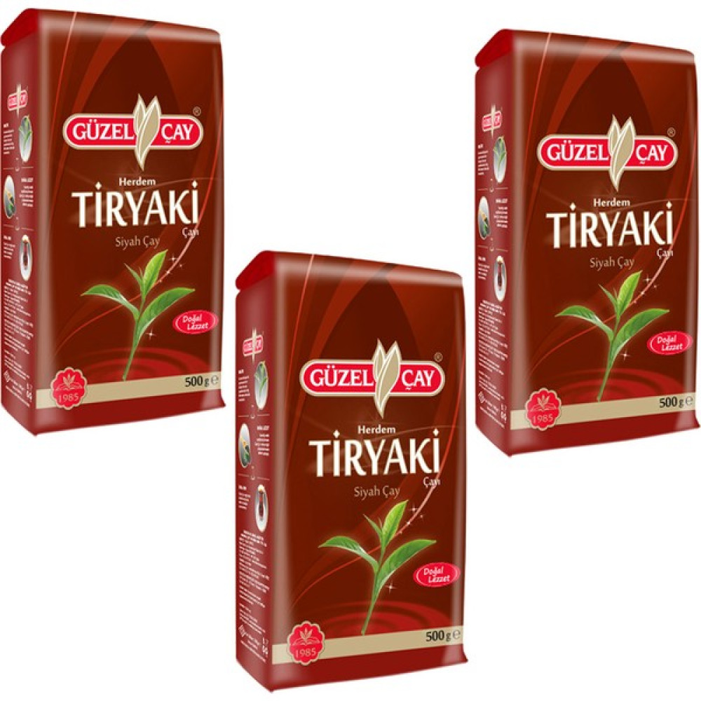 Güzel Çay Tiryaki 500g Fırsat (x3 Adet) Diğer Fiyatı