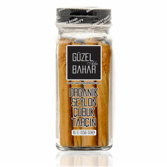 Güzel Gıda 16 gr Organik Seylon Çubuk Tarçın