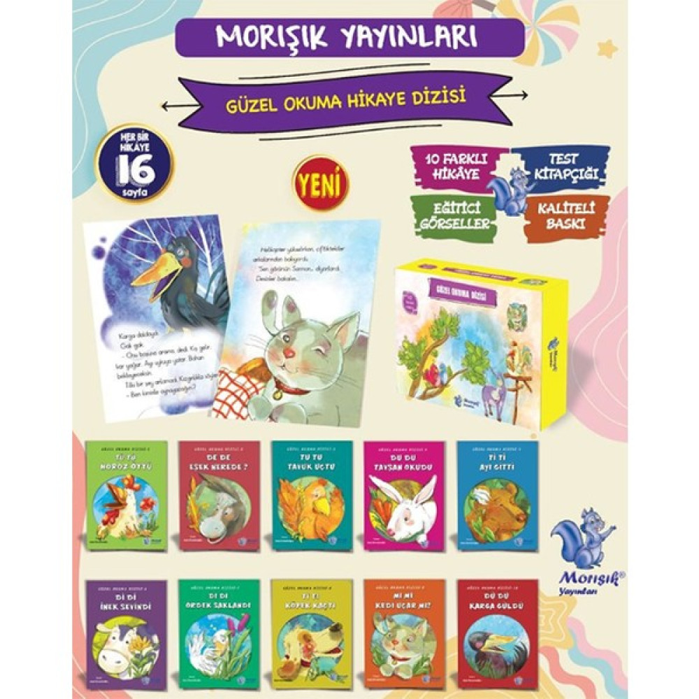 Güzel Okuma Dizisi (10 Kitap) Çocuk Öykü Fiyatı