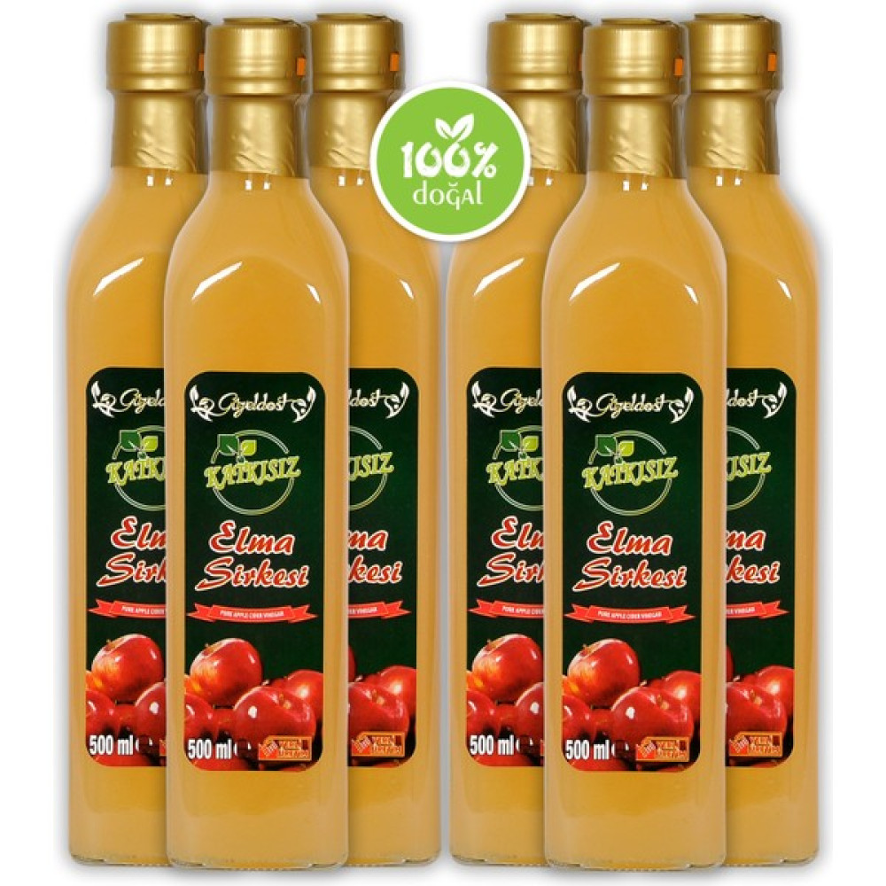 Güzeldost %100 Doğal Katkısız Elma Sirkesi 6X500ML - 3 lt Oto Boyaları Fiyatı