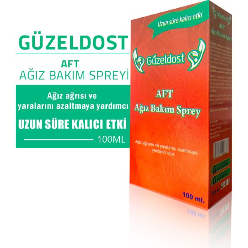 Güzeldost Ağız Bakım Spreyi 100 ml Ağız Gargara ve Spreyi Fiyatı