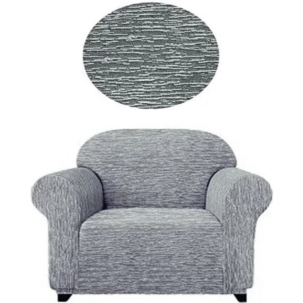 Güzelevim Tekstil Jkarlı Düz Desen Tekli Koltuk Kılıfı Berjer Koltuk Örtü - 80 x 120 cm - Gri Koltuk & Kanepe Örtüsü Fiyatı