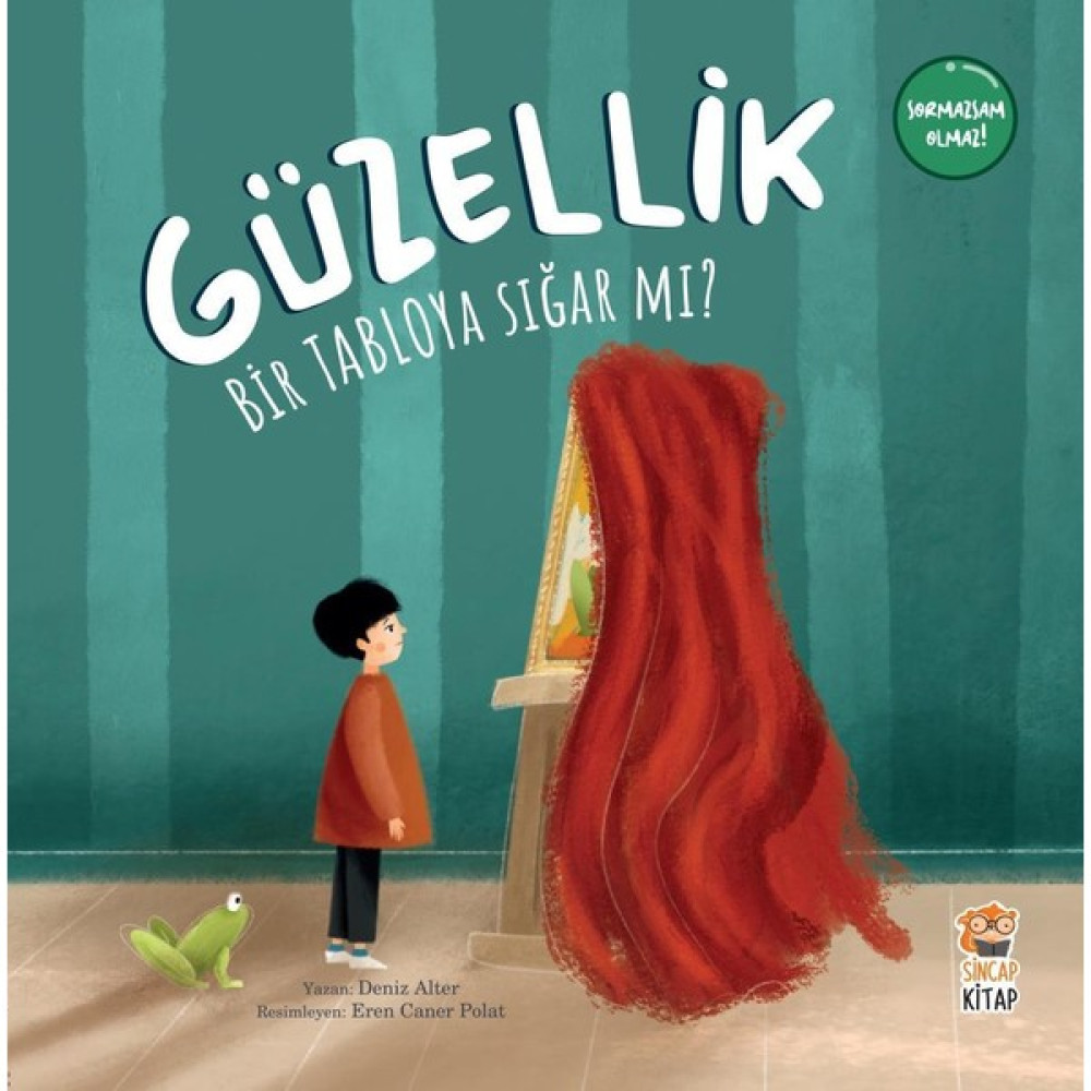 Güzellik Tabloya Sığar Mı? - Deniz Alter (Ciltli) Çocuk Masal Fiyatı