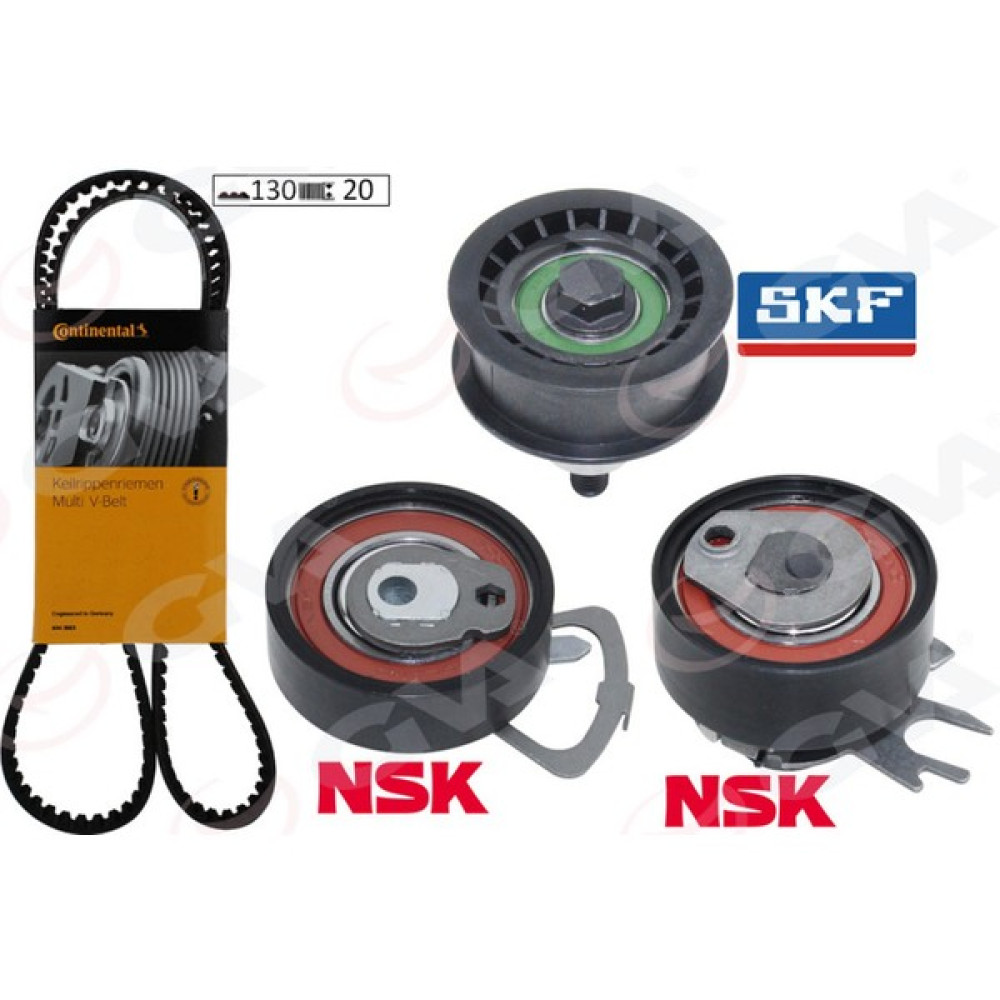 GVA Triger Seti 130X20 Polo-Cordoba-Golf4-Fabia-Bora 1.4-1.6 16V Bcb-Bby-Bud-Bbz-Bky-Ahw-Ajv-Azd-Cggb 5 Parça 313105 - Ducato Lastik Tamir & Bakım Fiyatı