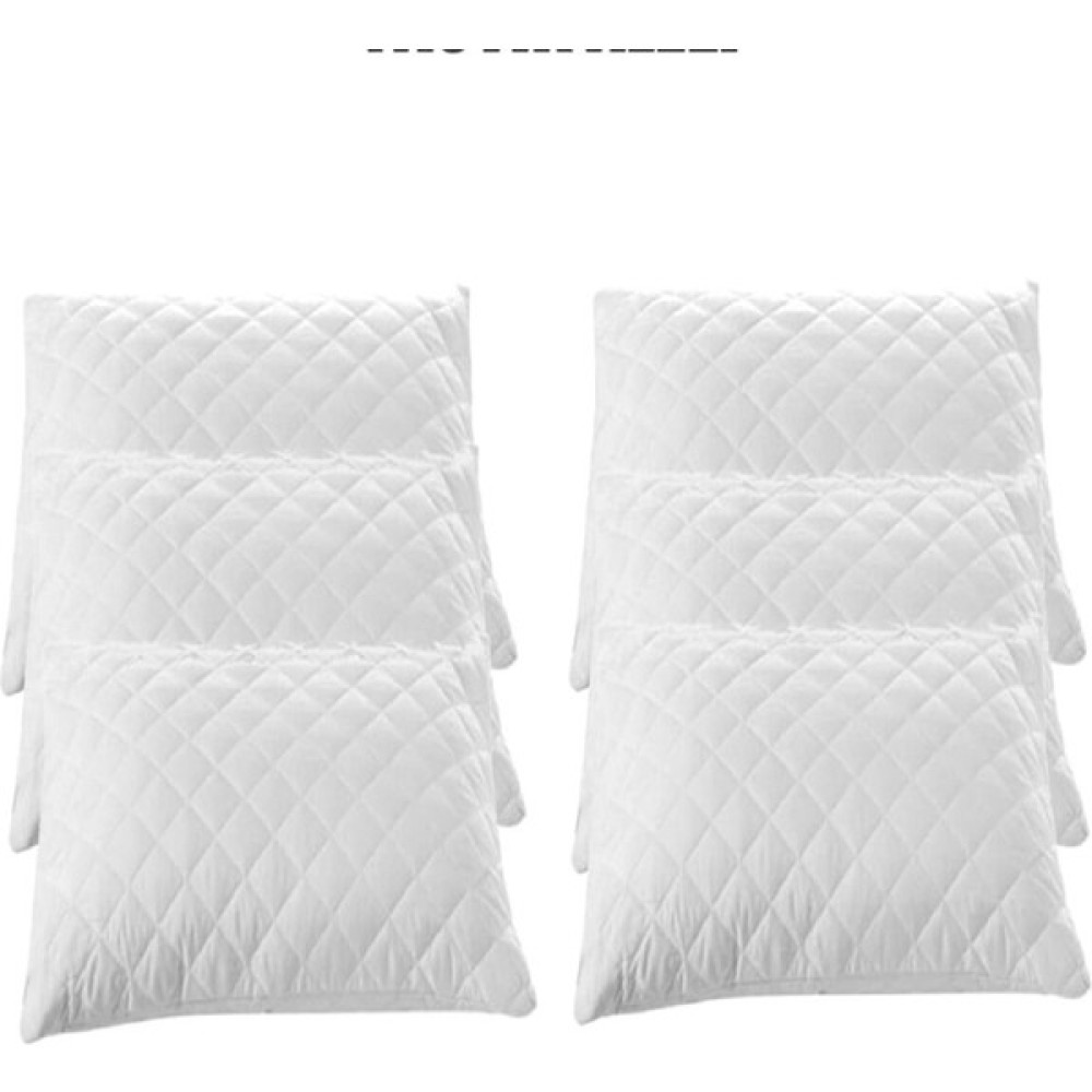 Gvn Home Tekstil 6 Adet 50X70 Kapitoneli Fermuarlı Yastık Koruyucu Alez - 50 x 70 cm - Beyaz Alez / Yatak Koruyucu Fiyatı