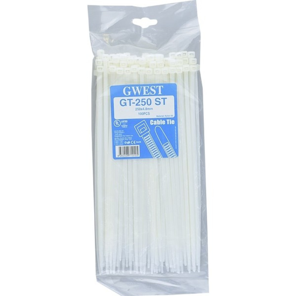 Gwest Gt 250ST 250 x 4,8 mm Beyaz Kablo Bağı Oto Boyaları Fiyatı