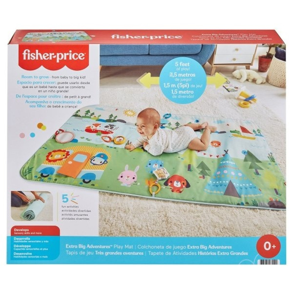 GXR53 Fisher-Price® Büyük Maceralar Dev Oyun Halısı - Renkli Eğitici Oyuncak Fiyatı