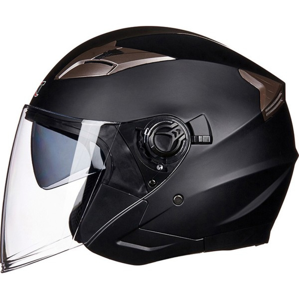 Gxt Gxt708 Elektrikli Akülü Araç Kaskı Çift Lensli Erkek Ve Kadın Yarım Kask Dört Mevsim (Yurt Dışından) - Siyah - 55 cm Motorsiklet Kaskları Fiyatı