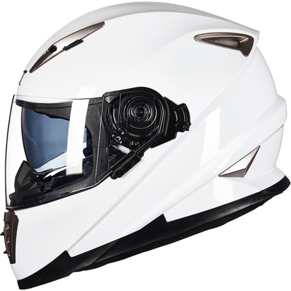 GXT Kask Erkek Tam Kask Çift Lens Tam Kaplı Kaskı (Yurt Dışından) - 58 - 61 cm - Parlak Beyaz Motorsiklet Kaskları Fiyatı