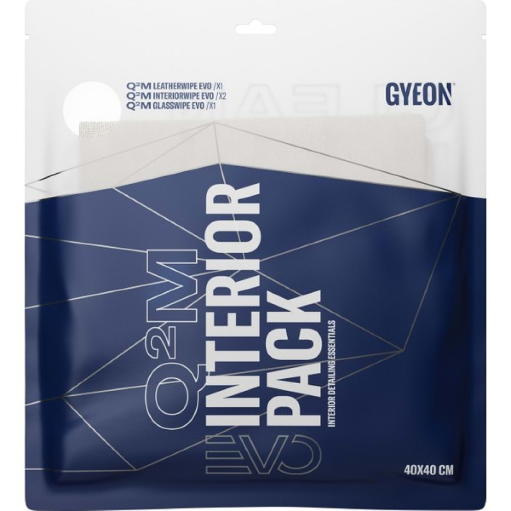Gyeon Q²m Interiorpack Evo Iç Aksam Mikrofiber Detaylı Temizlik Bezi Seti 4'lü Paket - 40X40 cm Oto Bakım Bezleri Fiyatı