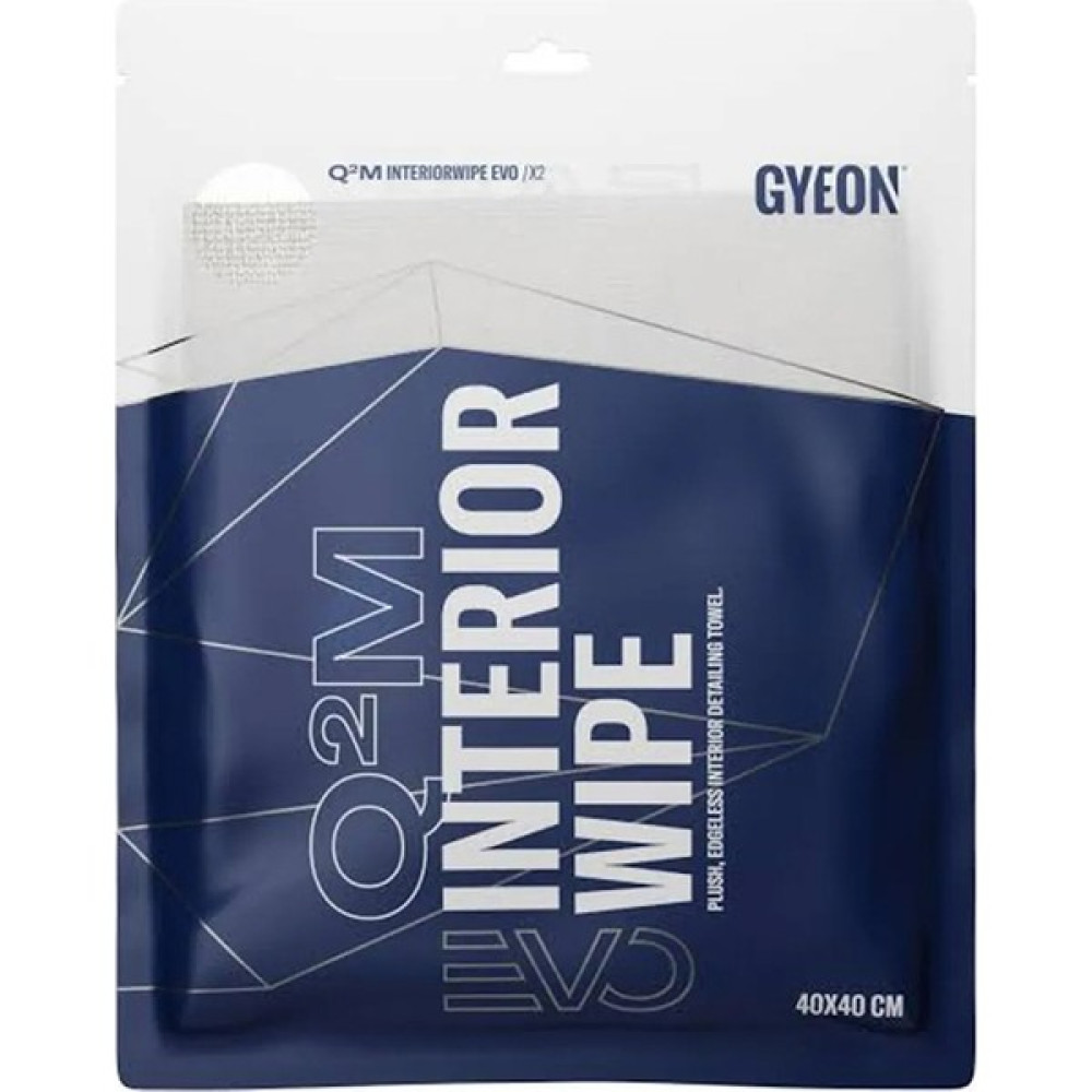 Gyeon Q²m Interiorwipe evo Iç Yüzey Detaylı Temizlik Bezi 2'li Paket - 40X40 cm Oto Bakım Bezleri Fiyatı