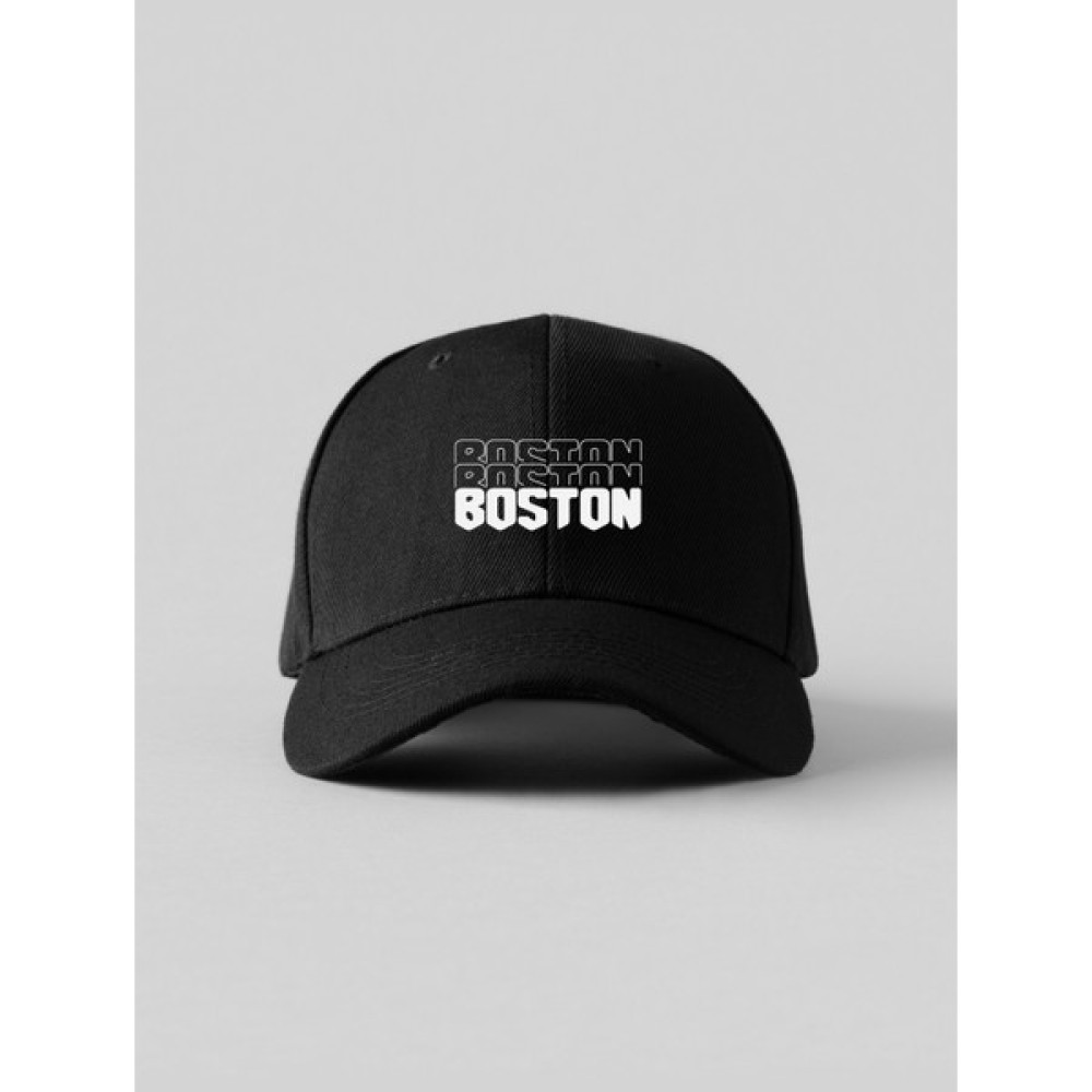 Gyes Boston Baskılı Spor Sapka Unisex Ayarlanabilir Cırtlı Şapka Kadın Şapkası Fiyatı