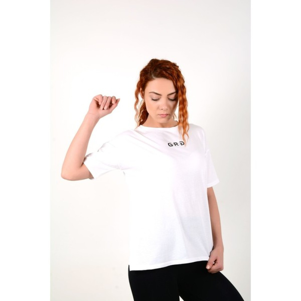 Gymgarage - Grg Hıt Feel-Tshirt-Beyaz Bayan T-shirt Fiyatı