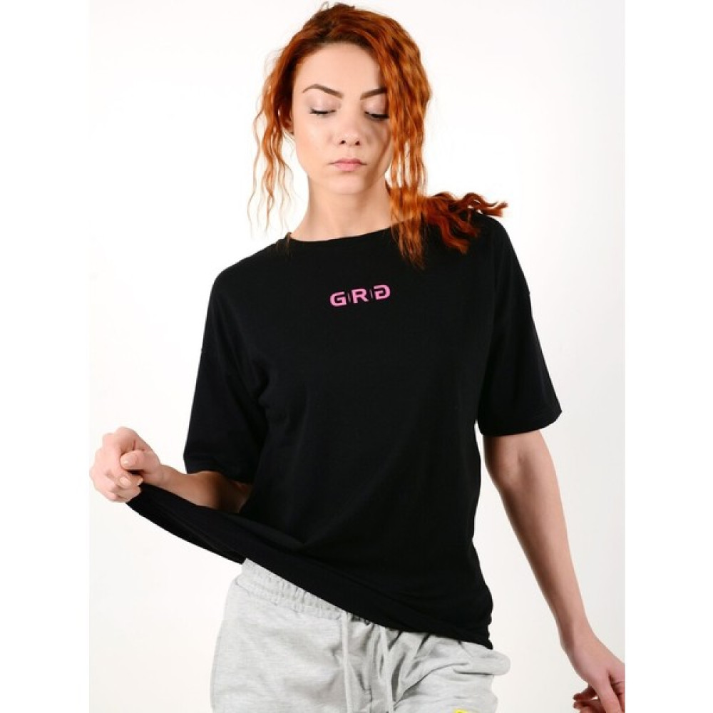 Gymgarage - Grg Hıt Feel-Tshirt-Siyah Bayan T-shirt Fiyatı