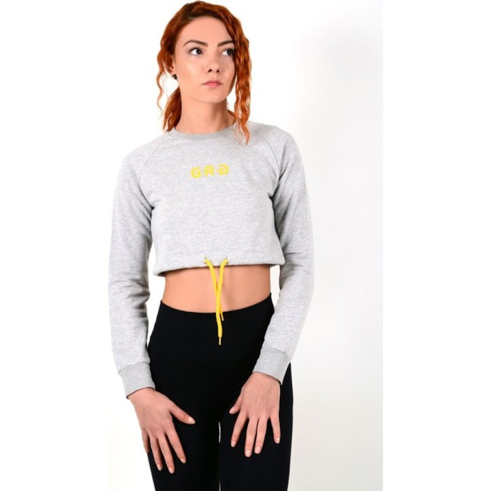 Gymgarage - Wınterızed-Sweatshirt-Gri Bayan Sweatshirt Fiyatı