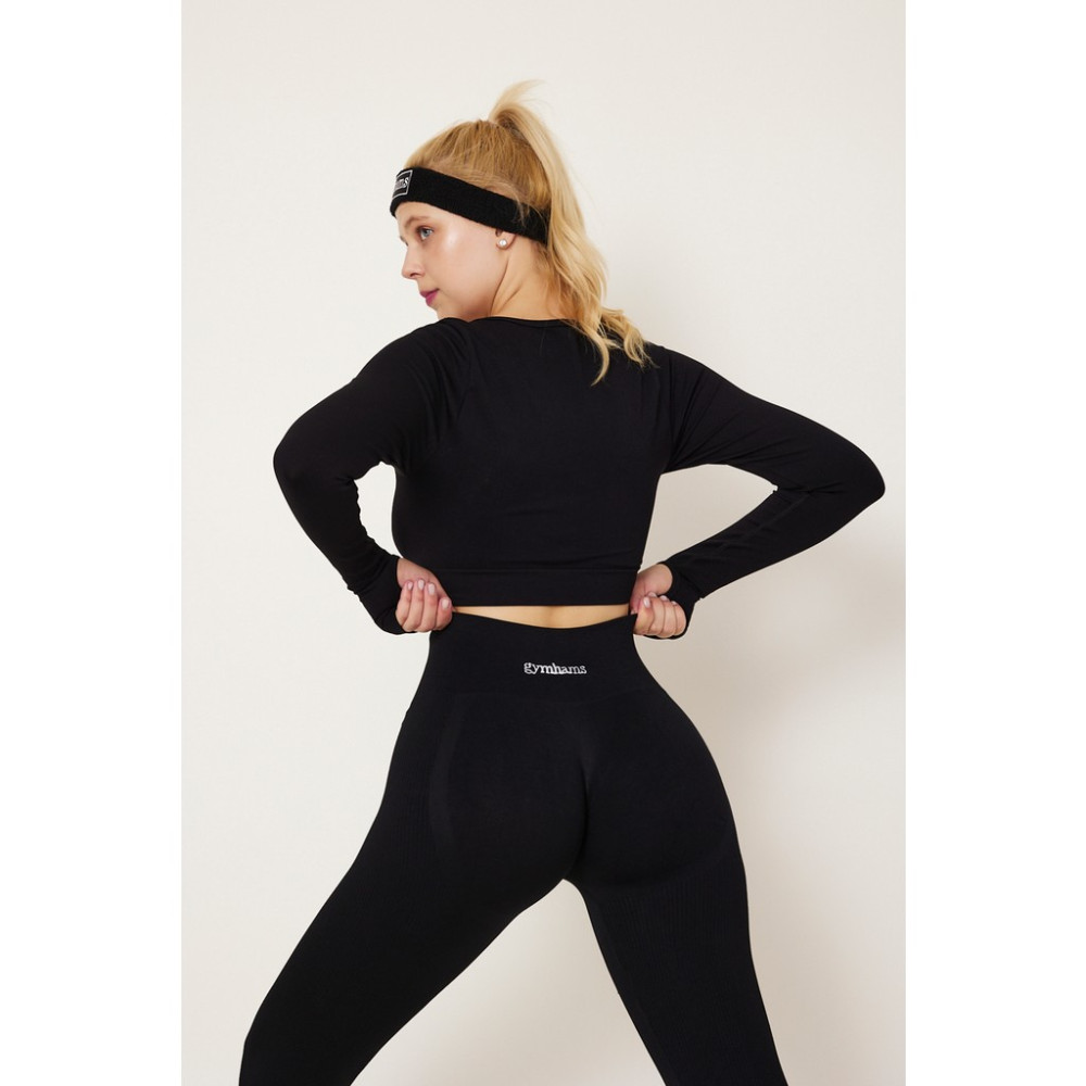 Gymhams Kalçası Büzgülü Push Up Kalça Şekillendirici Tayt Seamless Fitness Yoga Yüksek Bel Spor Tayt Tayt Fiyatı