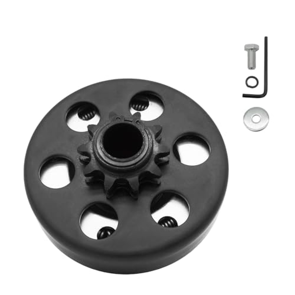 GYMMEDS Go Kart Clutch 3/4" Bore 10 Tooth for #40/41/420 Chain, Centrifugal Clutch fit for Predator 212, MiniBike, Go Kart, Lawnmower and Honda GC GX 2-6.5HP Engine Small Engines performance Parts.