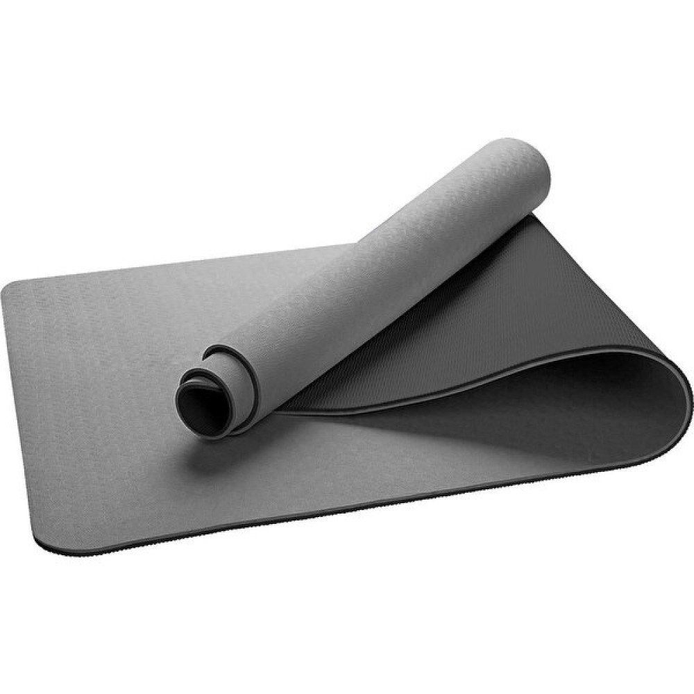 Gymo Ekolojik 6mm Tpe Yoga Matı Pilates Minderi Gri Pilates Minderi Fiyatı
