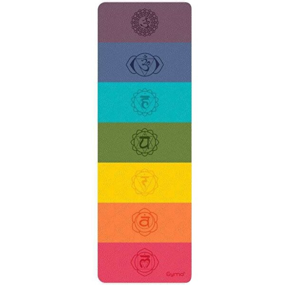 Gymo Ekolojik 6mm Tpe Yoga Matı Pilates Minderi Rainbow Pilates Minderi Fiyatı