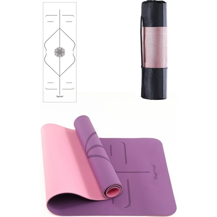 Gymo Hizalamalı 6mm Tpe Yoga Matı Pilates Minderi Taşıma Çantalı MÜRDÜM SSD / Solid State Drive Fiyatı