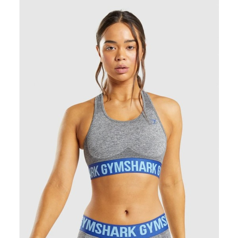 Gymshark Füme - Mavi Renk Flex Sporcu Sütyeni Kadın İç Giyim / Çamaşır Fiyatı