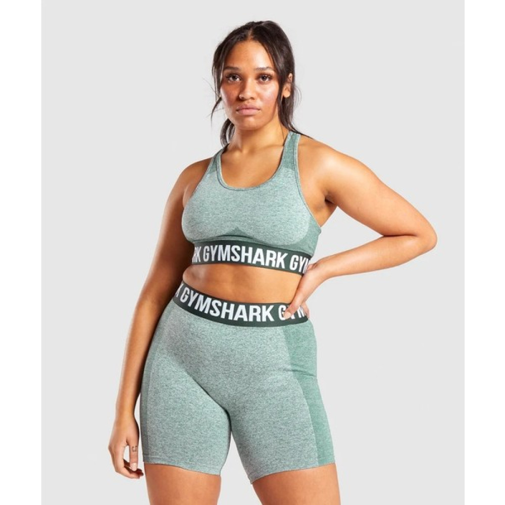 Gymshark Yeşil Renk Flex Bisiklet Şortu Bayan Şort Fiyatı