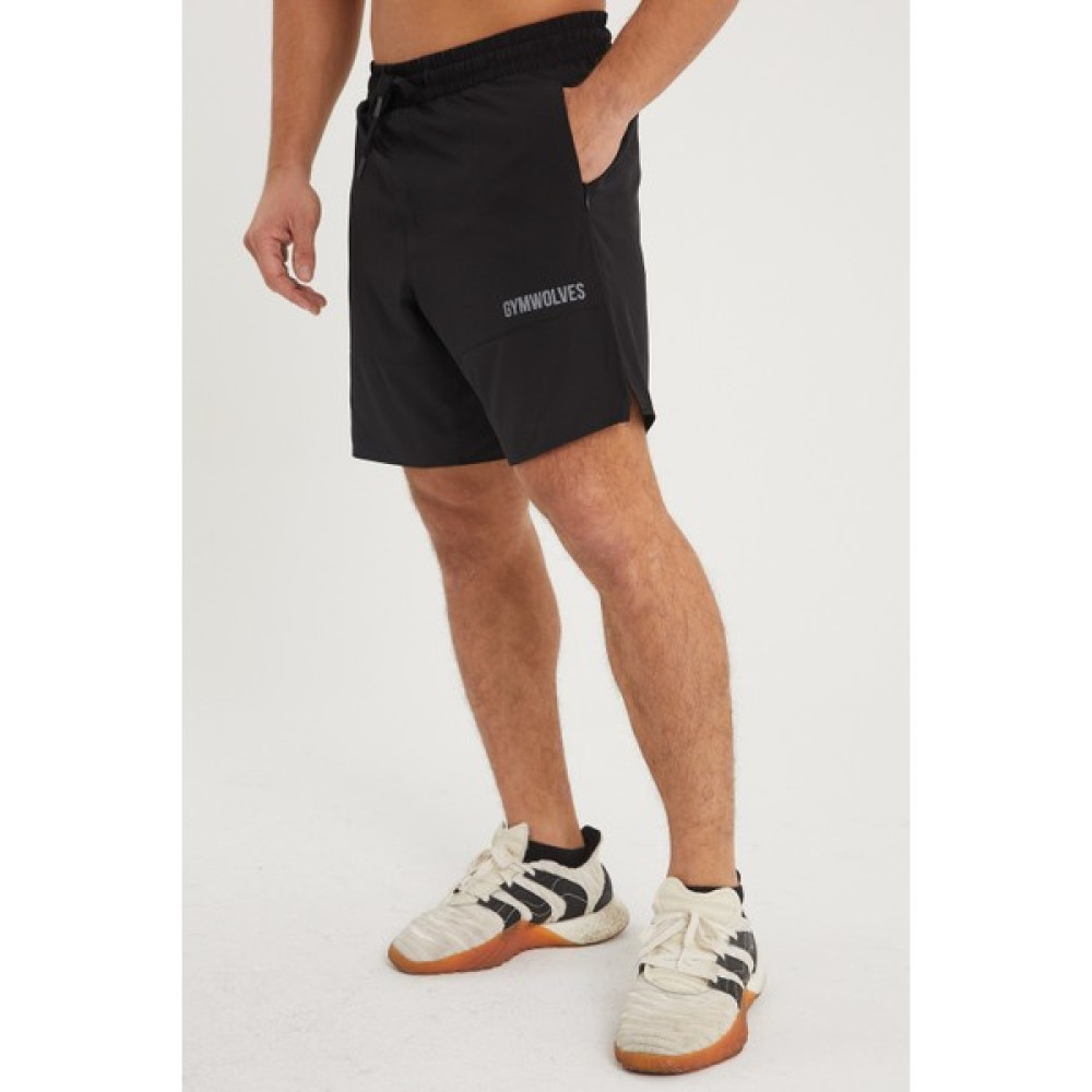 Gymwolves Erkek Spor Şort | Siyah | Energy Serisi Şort & Kapri (Outdoor) Fiyatı