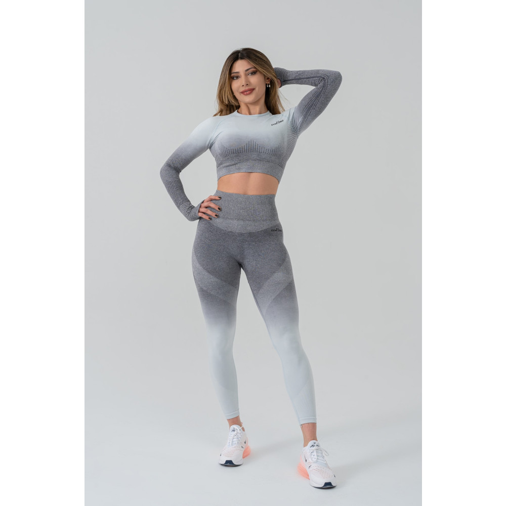 GYMXPRO Dikişsiz Push-up Detaylı Toparlayıcı Degrade Desen Spor Tayt XS Beden Tayt Fiyatı