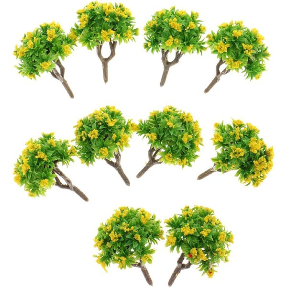 Gypsophila 10'lu 1: 200 Z Ölçer Boyalı Modeli Yeşil Ağacı Çiçek Diy Demiryolu Minyatür Ağacı Peyzaj (Yurt Dışından) Oto Boyaları Fiyatı