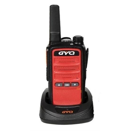 GYQ Q75 PMR Kırmızı Tekli El Telsizi