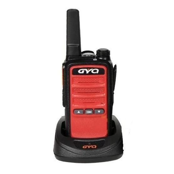 GYQ Q75 PMR Kırmızı Tekli El Telsizi