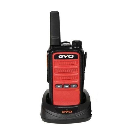 GYQ Q75 PMR Kırmızı Tekli El Telsizi