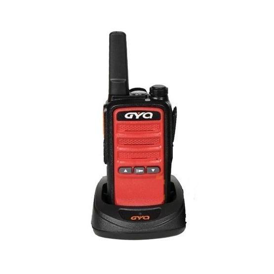 GYQ Q75 PMR Kırmızı Tekli El Telsizi