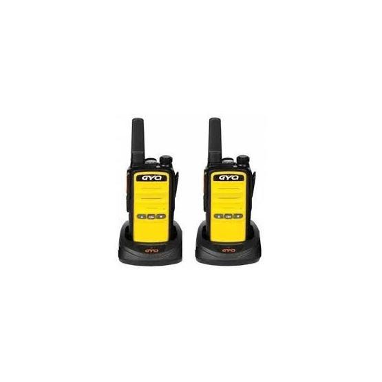 GYQ Q75 PMR Sarı Tekli El Telsizi