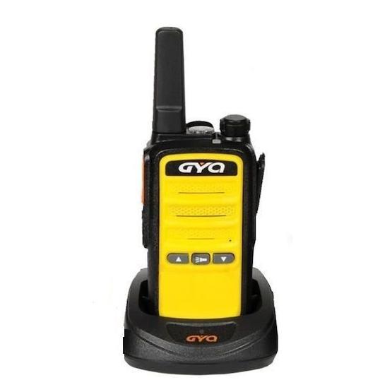 GYQ Q75 PMR Sarı Tekli El Telsizi