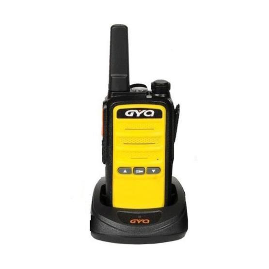 GYQ Q75 PMR Sarı Tekli El Telsizi