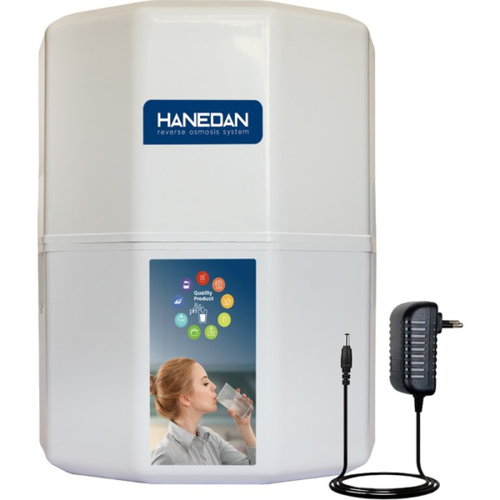H-MAX Reverse Osmosis System 12 Litre 12 Aşama Pompalı 80 Gpd Membranlı Çelik Tanklı Aile Boyu Su Arıtma Cihazı Bahçe Makinesi Fiyatı