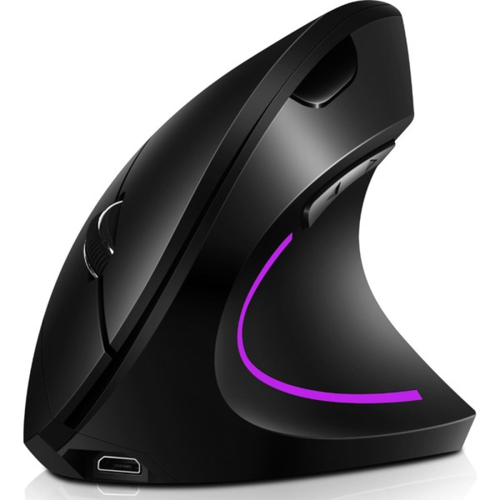 H1 Kablosuz 2.4g Dikey Dikey Fare (Yurt Dışından) - Siyah Klavye - Mouse Fiyatı
