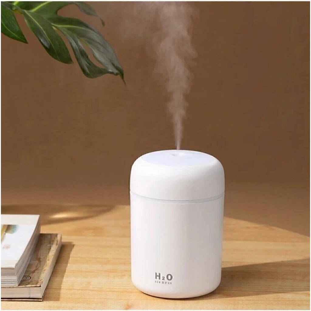 H2O Humidifier 300 ml Ulrasonik Hava Nemlendirici Buhar Makinesi ve Aroma Difüzörü H2O Diğer Fiyatı